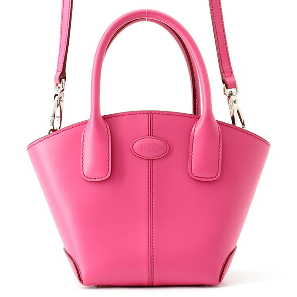 Tod's VASO Micro Leather Handbag, 2-way Shoulder Bag,